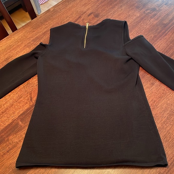 Inc black cold shoulder top - Picture 10 of 13